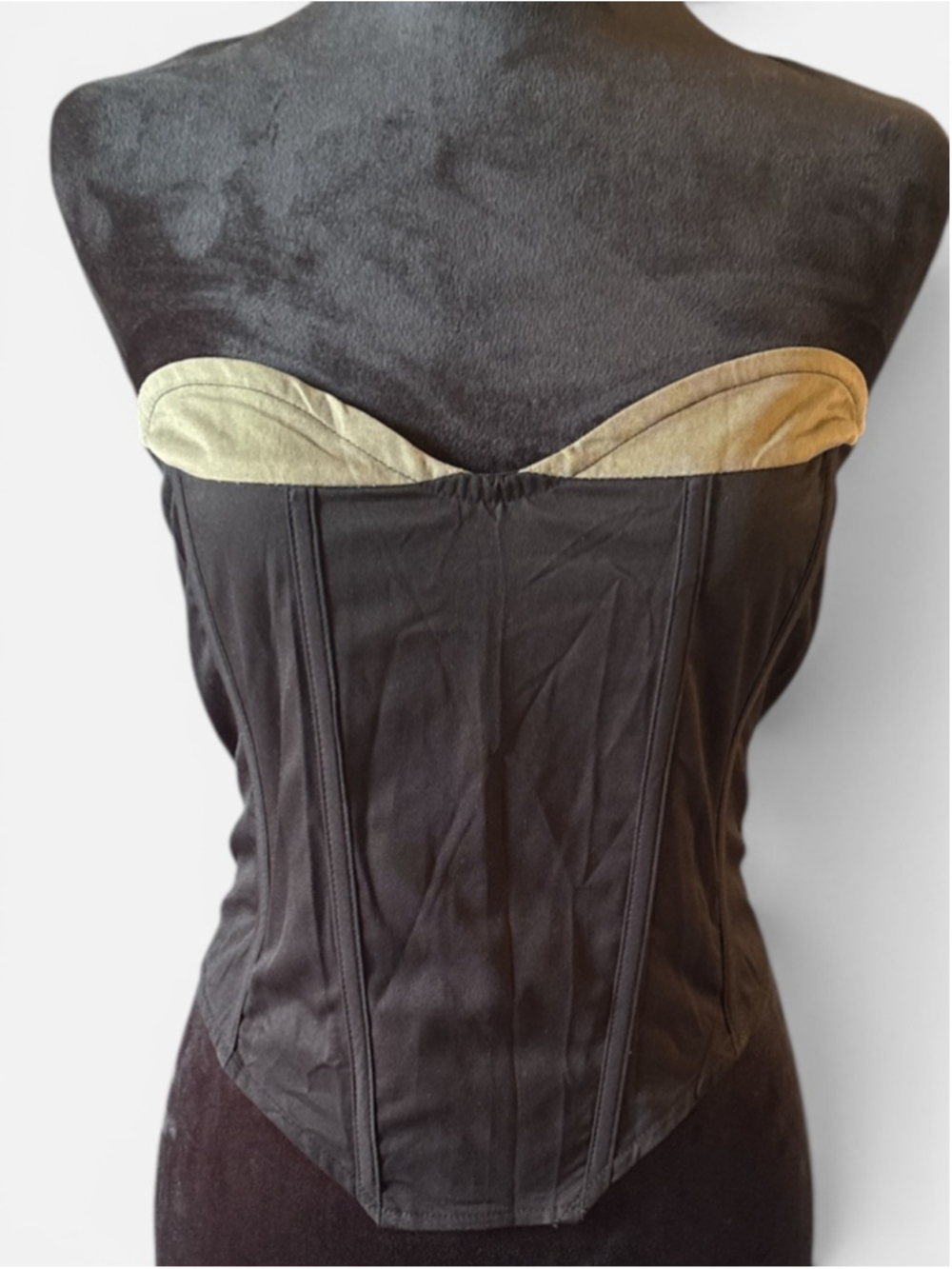 Pretty Little Thing Women's Black Corset - SIze 12